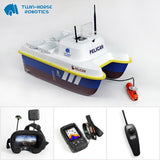 THOR ROBOTICS "PELICAN" Remote Control Fishing Bait Boat With Cameras And Sonar, 4 Hoppers USV