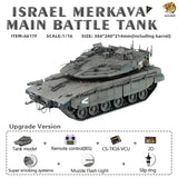 HOOBEN 1/16 Merkava Israel Main Battle Tank RC RTR Military Army Tanks Model No.6617