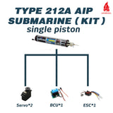 Arkmodel 1/48 Germany U31 212A TYPE Aip Submarine Kit No.7615K