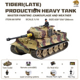 Hooben 1/10 Tiger I Late Production Michael Wittmann Heavy Tank WWII RC TANK RTR No.6619