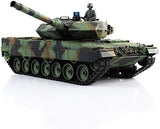 HengLong 2.4Ghz 1/16 Scale Radio Remote Control German Leopard 2A6 RC Air Soft RC Battle Tank Smoke & Sound
