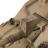 Henglong RC Tank 1/16 7.0 Upgraded Challenger Ii RTR RC Tank 3908 Metal Tracks