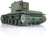 Upgraded Edition 1/16 Henglong Tk7.0 Soviet Kv-2 Rc Tank Gigant 3949 Metal Tracks Drive Wheels Recoil Bb Airsoft Sound Smoke Effect