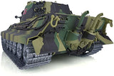 Pro Edition Henglong 1/16 Tk7.0 King Tiger 2 Rc Tank Metal Tracks Wheels Motor Barrel Retractable Bb Airsoft 360 Turret