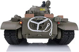 Henglong 2.4Ghz 1/16 Scale 7.0 Plastic Ver M26 Pershing RTR RC Tank Model 3838 340° Rotating Turret Infrared Combat Lifting Barrel Light Sound