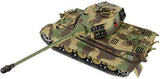 Henglong Modified Edition 1/16 2.4ghz RC German King Tiger Henschel Tank Model 360-Degree Rotating Turret