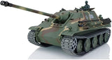 Henglong 1/16 7.0 Upgraded Jadpanther RTR Rc Tank Model 3869 Metal Tracks Drive Wheels Steel Gearbox Ir Battle Airsoft Smoke