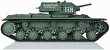 1/16 Scale Henglong Tk7.0 Soviet Kv-1 RTR Rc Tank Ir Battle Bb Shooting 3878 Rc Car Model Smoke Effect