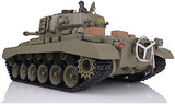 Henglong 2.4Ghz 1/16 Scale 7.0 Plastic Ver M26 Pershing RTR RC Tank Model 3838 340° Rotating Turret Infrared Combat Lifting Barrel Light Sound