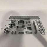 Metal M1A2 Abrams Tuski Rc Tank Upgrade Parts for Henglong 1/16 Plastic 3918 Tank