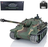 Henglong 1/16 7.0 Upgraded Jadpanther RTR Rc Tank Model 3869 Metal Tracks Drive Wheels Steel Gearbox Ir Battle Airsoft Smoke