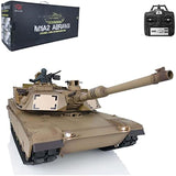 Henglong 1/16 Tk7.0 Remote Control Tank M1A2 Abrams 3918 RTR Rc Model Plastic Tracks