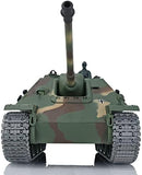 Henglong 1/16 7.0 Upgraded Jadpanther RTR Rc Tank Model 3869 Metal Tracks Drive Wheels Steel Gearbox Ir Battle Airsoft Smoke