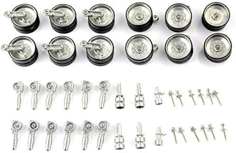 Henglong 1/16 Scale British Challenger Ii Rc Tank 3908 Metal Road Wheels