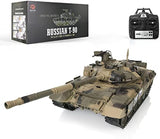 Henglong Remote Control 2.4Ghz TK6.0 1/16 Scale Russian T-90 Main Battle Tank RC Air Soft RC Battle Tank Smoke & Sound