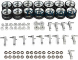 Heng Long RC Tank Metal Road Wheels 14 Pcs for 1/16 USA M1A2 Abrams RC Tank 3918 Spare Part