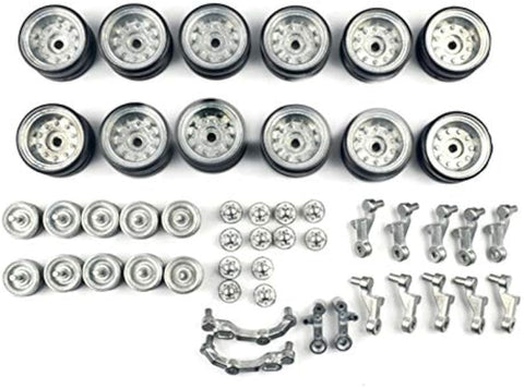 Henglong 1/16 Scale USA M26 Pershing Rc Tank 3838 Metal Road Wheels Spare Parts