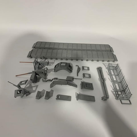 Metal M1A2 Abrams Tuski Rc Tank Upgrade Parts for Henglong 1/16 Plastic 3918 Tank