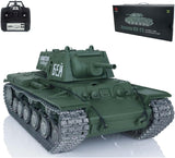 1/16 Scale Henglong Tk7.0 Soviet Kv-1 RTR Rc Tank Ir Battle Bb Shooting 3878 Rc Car Model Smoke Effect