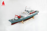 Arkmodel 1/100 XiangYangHong 10 Ocean Scientific Research Ship Model RTR/KIT No. 7526