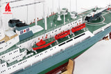 Arkmodel 1/100 XiangYangHong 10 Ocean Scientific Research Ship Model RTR/KIT No. 7526
