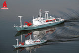 Arkmodel 1/100 XiangYangHong 10 Ocean Scientific Research Ship Model RTR/KIT No. 7526