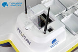 THOR ROBOTICS "PELICAN" Remote Control Fishing Bait Boat With Cameras And Sonar, 4 Hoppers USV