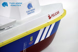 THOR ROBOTICS "PELICAN" Remote Control Fishing Bait Boat With Cameras And Sonar, 4 Hoppers USV