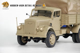 Hooben 1/16 Opel Blitz WWII German 3T Medium-Duty Truck RC Model RTR No. S6809R