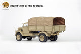 Hooben 1/16 Opel Blitz WWII German 3T Medium-Duty Truck RC Model RTR No. S6809R
