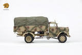 Hooben 1/16 Opel Blitz WWII German 3T Medium-Duty Truck RC Model RTR No. S6809R