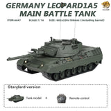 Hooben 1/16 Leopard 1A5 MBT Main Battle Tank RC Tank RTR Green/Camouflage Version 6647F