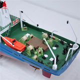 1/72 Binhai 521 Diving Work Oceanographic Research Vessel Civil Ship B7587K