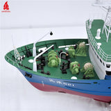1/72 Binhai 521 Diving Work Oceanographic Research Vessel Civil Ship B7587K