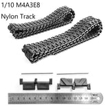 Nylon Tracks for Hooben 1/10 RC Tank: Tiger/T3476/T3485/Hetzer/Panzer III/Leopard/M4A3E8