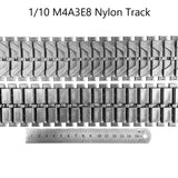 Nylon Tracks for Hooben 1/10 RC Tank: Tiger/T3476/T3485/Hetzer/Panzer III/Leopard/M4A3E8
