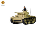 Hooben 1/10 Sd.Kfz.141 Panzer III Ausf. J. RC Tank WWII Medium Tank RTR Version No. 6735