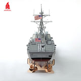 Arkmodel 1/96 Admiral Arleigh Burke Class of Missiles Destroyers in World War II USS Navy IIA DDG93 Lead War Ships Scale Model No. B7504