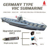 Arkmodel 1/48 GERMANY TYPE VIIC SUBMARINE KIT C7602K