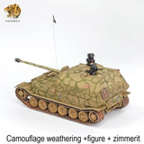 Hooben 1/16 German Elefant JAGDPANZER RC Tank Model RTR Version No.6614