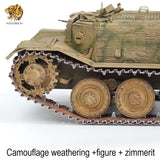Hooben 1/16 German Elefant JAGDPANZER RC Tank Model RTR Version No.6614