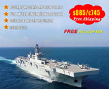Arkmodel 1/200 Plan Type 075 LHA Amphibious Assault Ship RC Warship Model KIT No.7560
