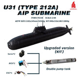 Arkmodel 1/48 Germany U31 212A TYPE Aip Submarine Kit C7615K