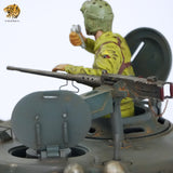 Hooben 1/16 US FURY M4A3E8 Sherman Medium Tank No.6603