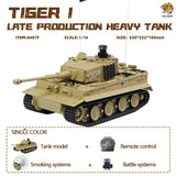 Hooben 1/16 German Tiger I Late Production Michael Wittmann RC RTR Tank Standard Model NO.6607