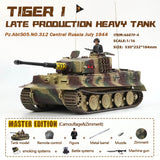 Hooben 1/16 German Tiger I Late Production Michael Wittmann RC RTR Tank Standard Model NO.6607
