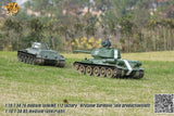 Hooben 1/10 T-34/76 Soviet Medium Tank No.112 Factory Krasnoe Sormovo Late Production World War II RTR No.6739