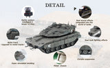 HOOBEN 1/16 Merkava Israel Main Battle Tank RC RTR Military Army Tanks Model No.6617