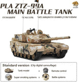 Hooben 1/16 PLA ZTZ99A Chinese Developed Type Third Generation Main Battle Tank RTR