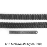 Nylon Tracks for Hooben 1/16 RC Tank: T55A/Elephant/Hetzer/Leopard 1A5/M1A2/Merkava
